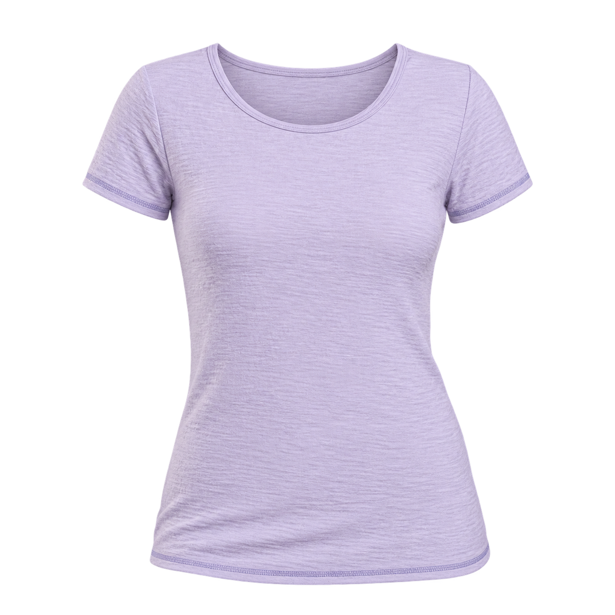 Women's Alpaca Wool T-Shirt: 160 Ultralight Crew Neck
