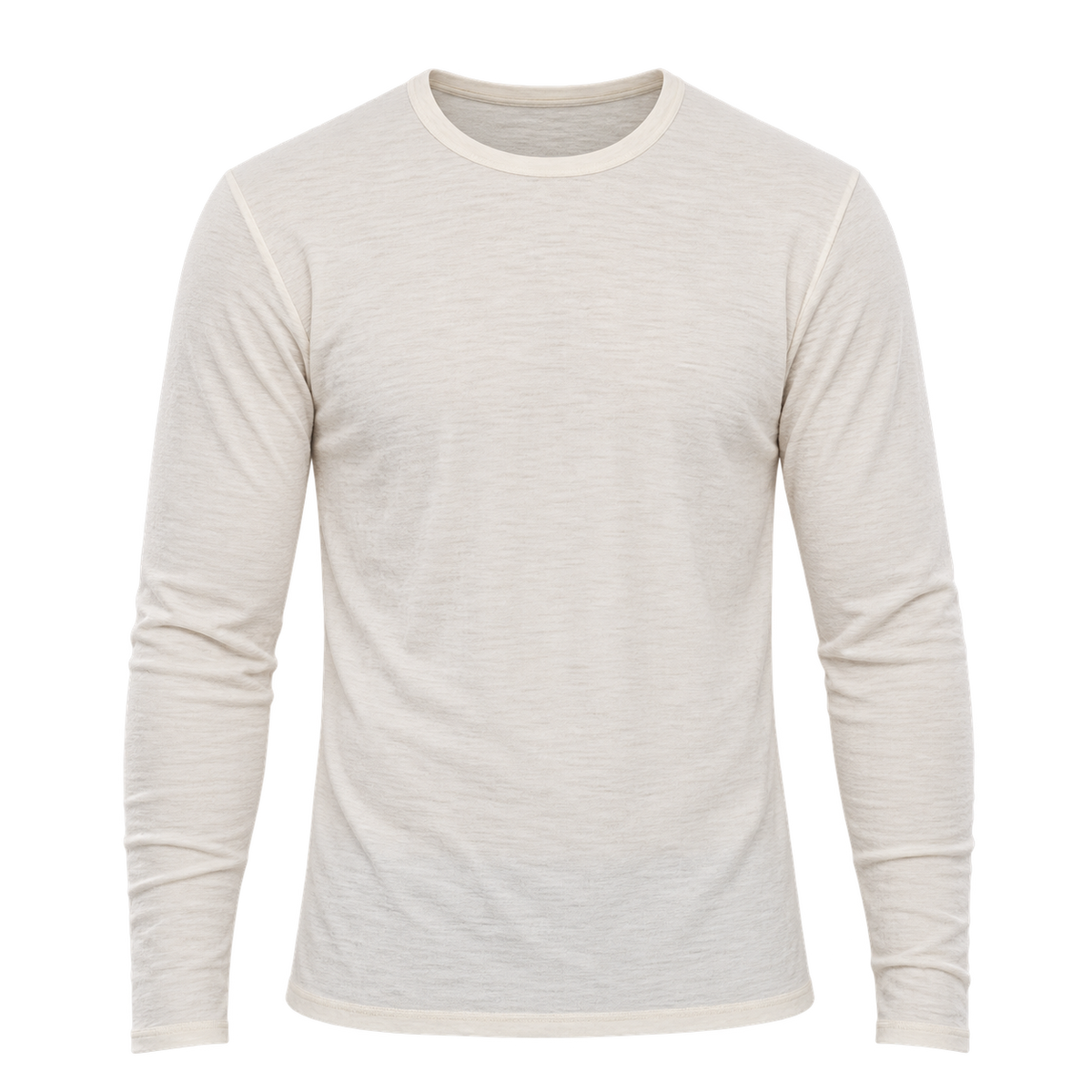 Men's Alpaca Wool Long Sleeve T-Shirt: 110 Featherweight
