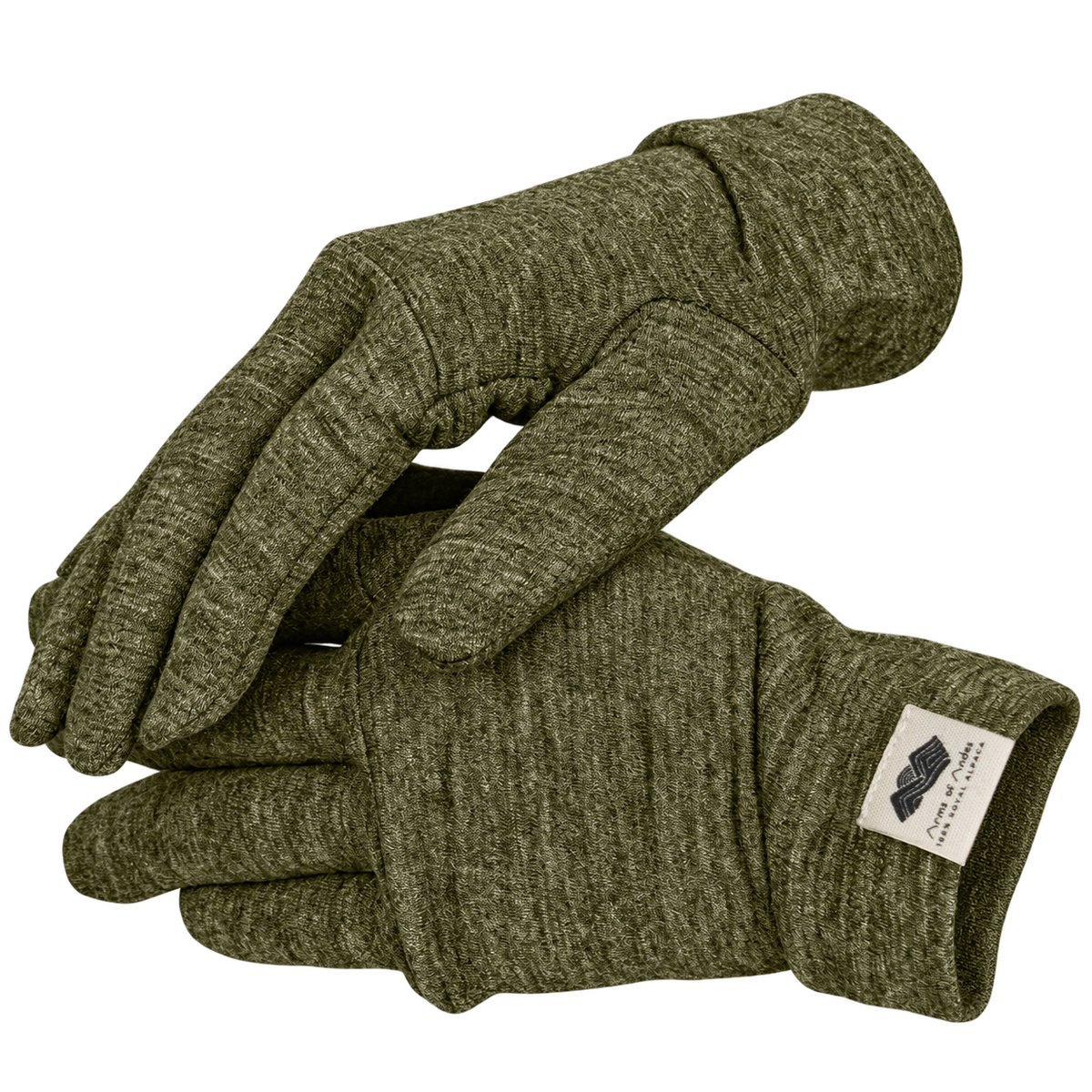 Unisex Alpaca Wool Glove Liners: 160 Ultralight