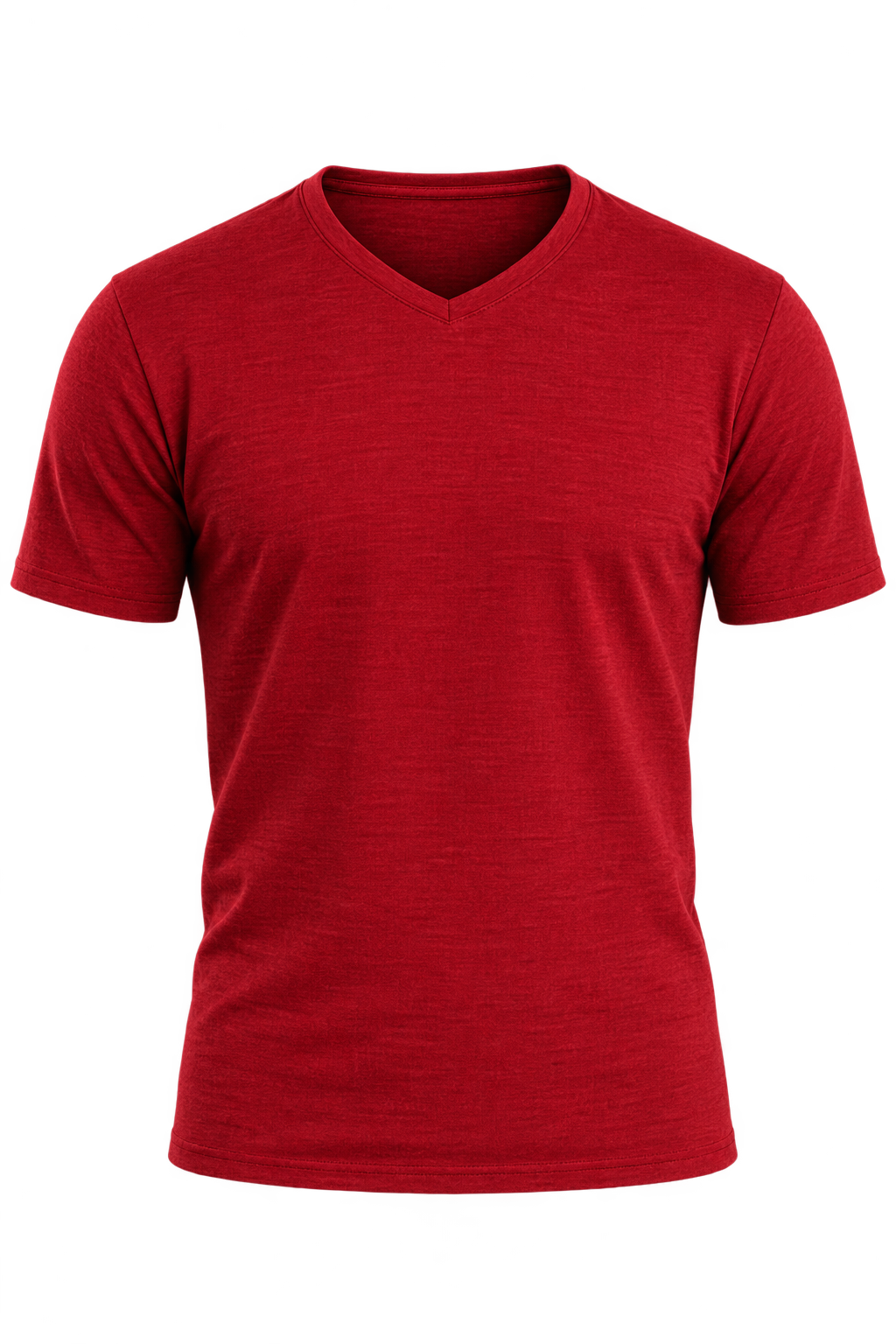 Men's Alpaca Wool T-Shirt: 160 Ultralight V-Neck