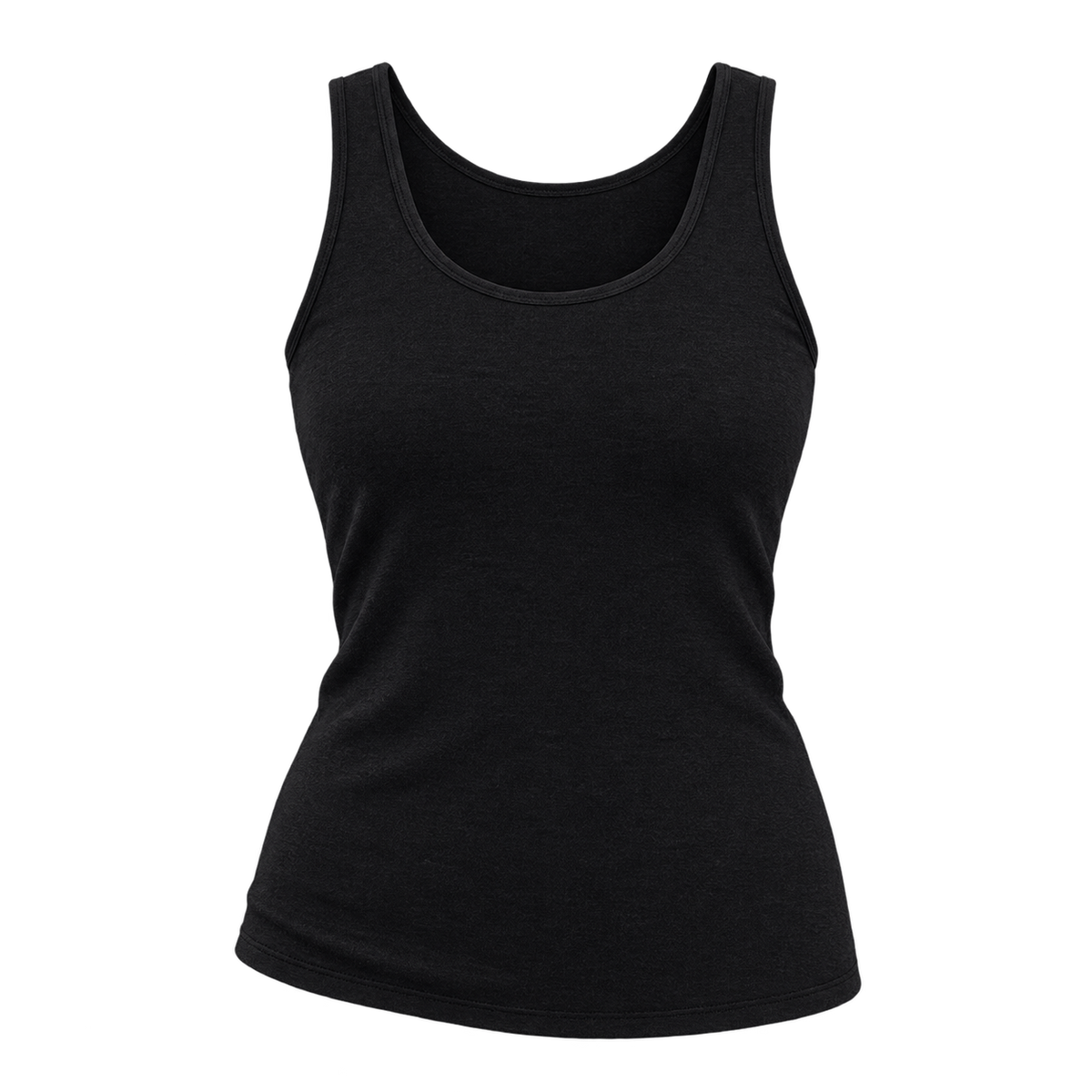 Women's Alpaca Wool Tank Top: 160 Ultralight