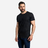 mens active comfort crew neck tshirt color black