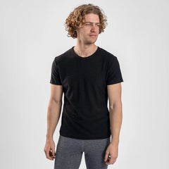 Men's Alpaca Wool T-Shirt: 110 Featherweight Crew Neck