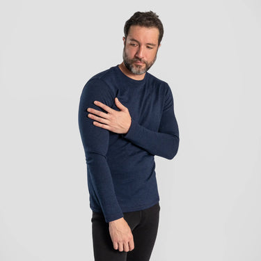 mens all natural sweater lightweight color navy blue
