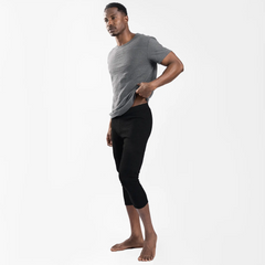 Men's Alpaca Wool 3/4 Leggings: 300 Lightweight