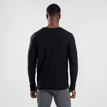 mens best active long sleeve tshirt color black