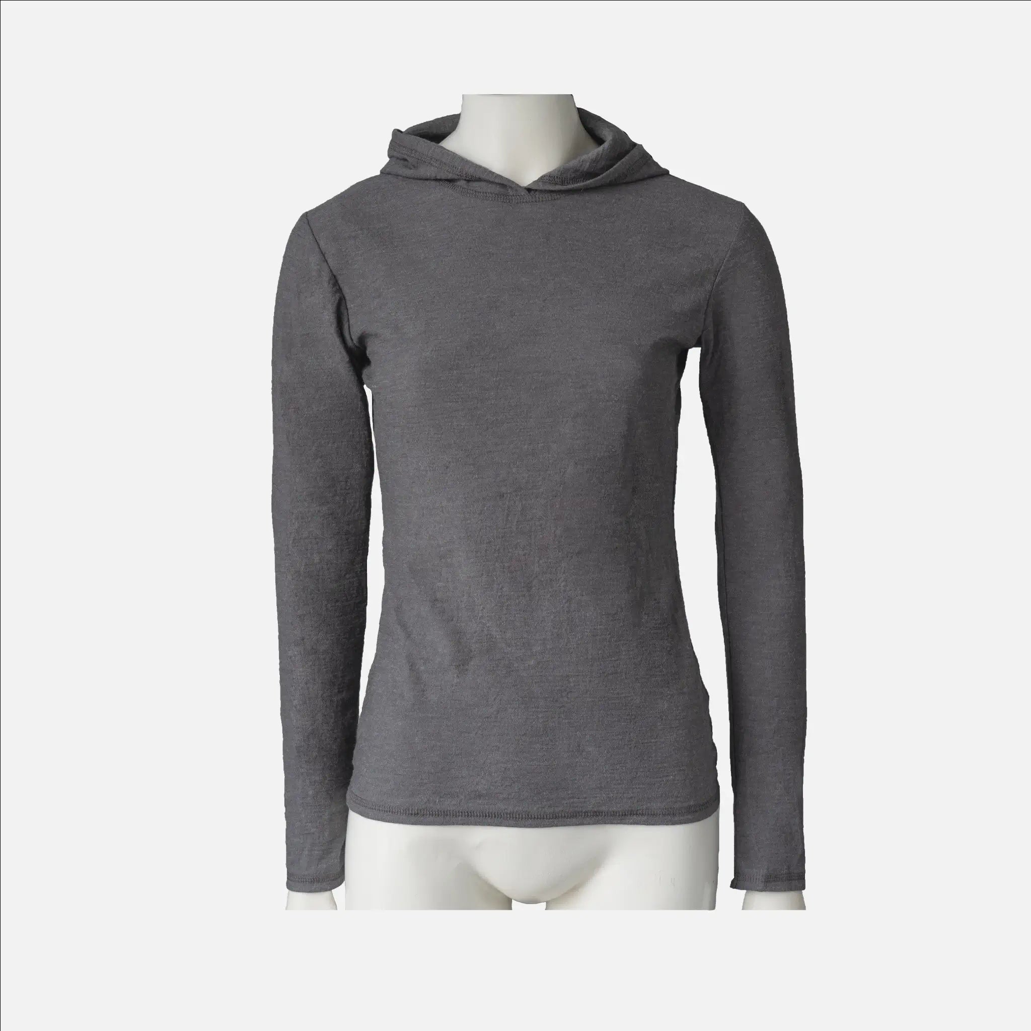 mens breathable sun hoodie color gray