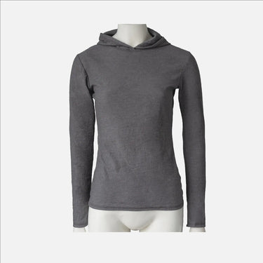 mens breathable sun hoodie color gray