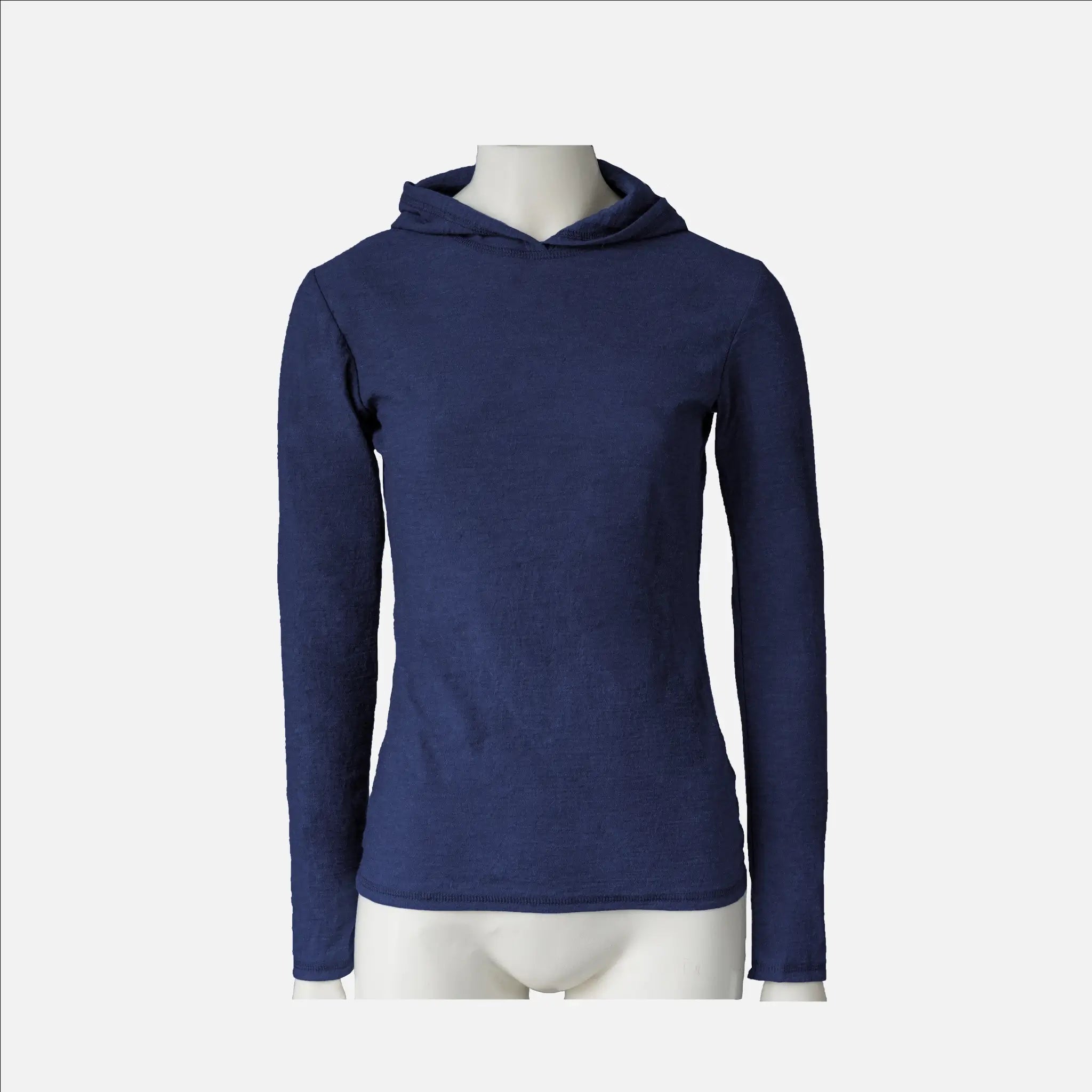 mens fast drying sun hoodie color navy blue