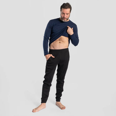 mens high performance sweatpants midweight color black