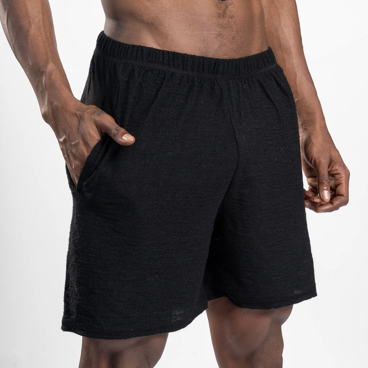 mens highly breathable shorts ultralight color black