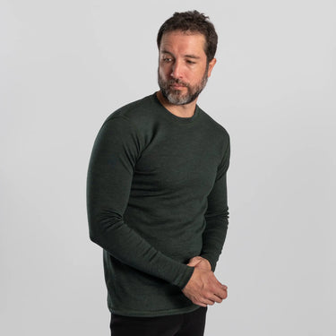 mens highly breathable sweater lightweight color dark teal