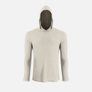mens low moisture absorption sun hoodie featherweight color undyed