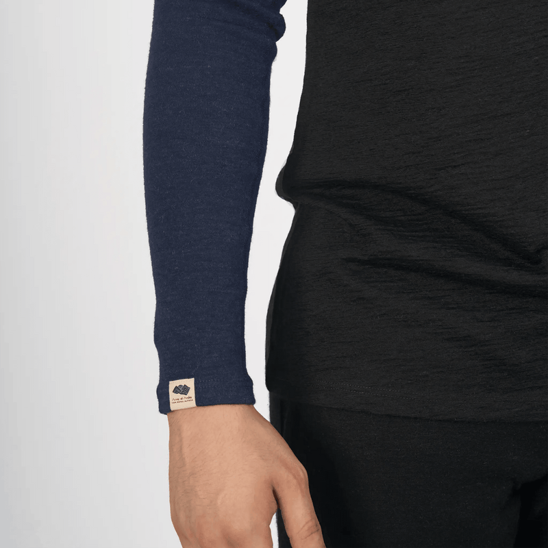 mens moisture wicking sleeve lightweight color navy blue