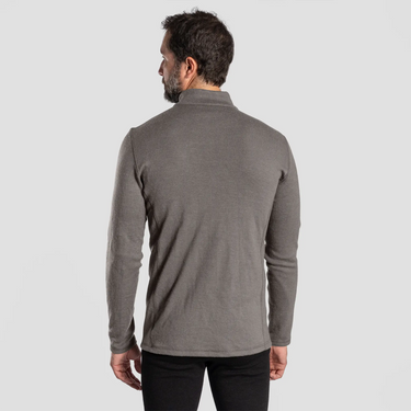 mens most comfortable jacket full zip color natural gray
