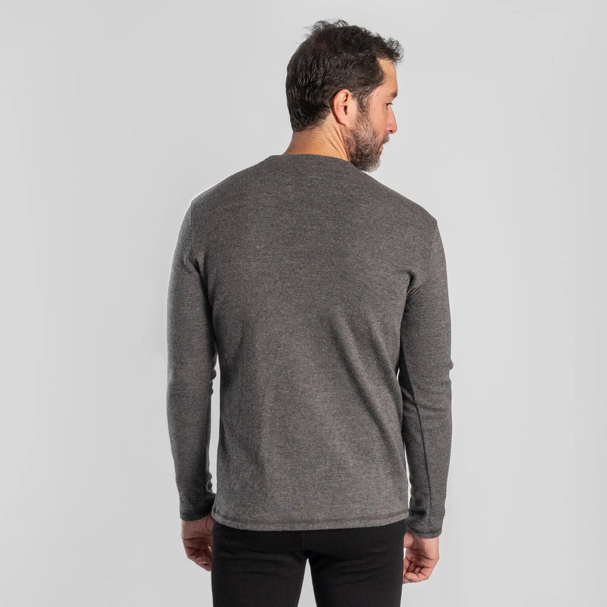 mens most comfortable sweater lightweight color gray