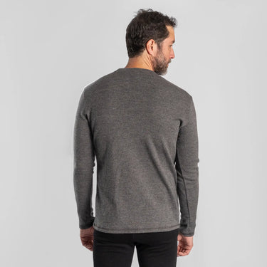 mens most comfortable sweater lightweight color gray