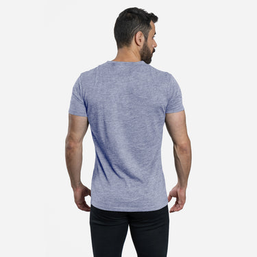 mens natural product vneck tshirt color lilac