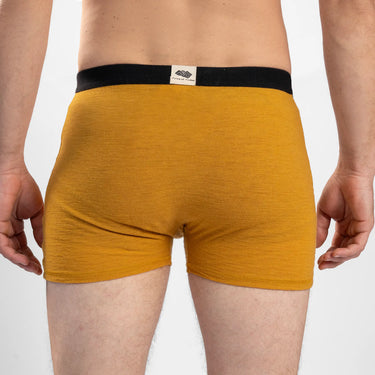 mens outdoor activities boxer briefs color gold