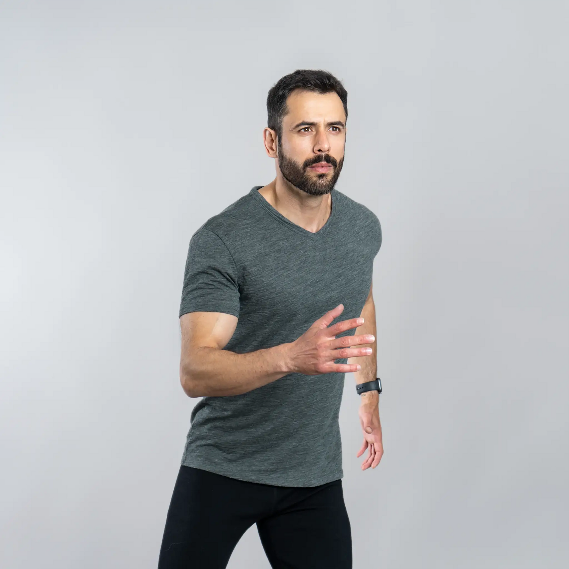 Men's Sweat Proof Undershirt - Original Fit Deep V-neck