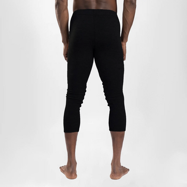 mens sportswear leggings 34 lightweight color black