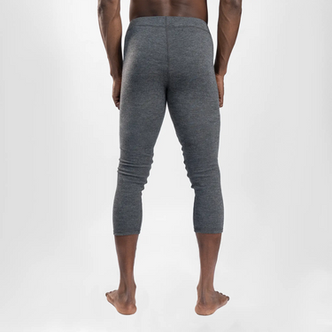 mens sportswear leggings 34 lightweight color gray
