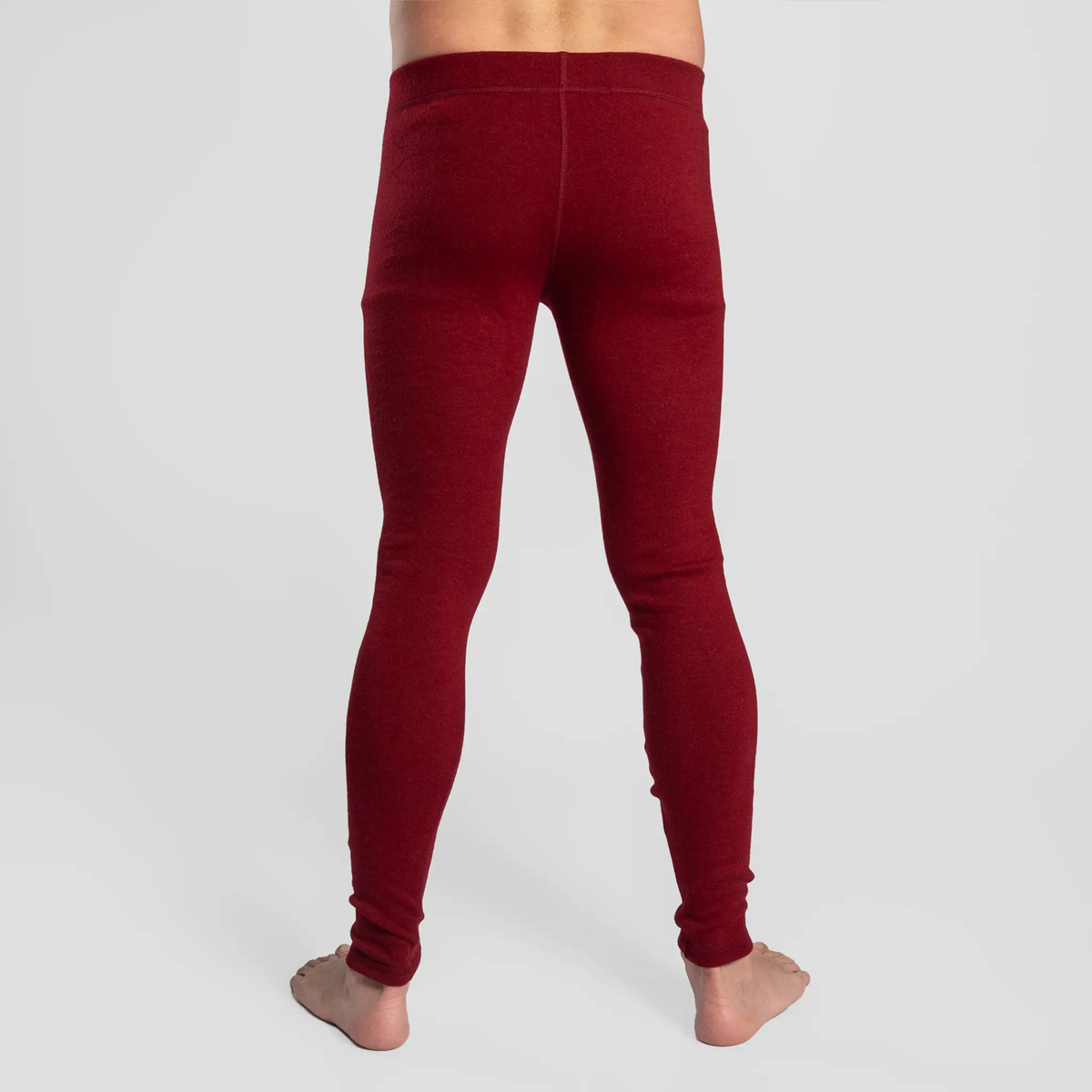 mens thermo regulate leggings midweight color maroon