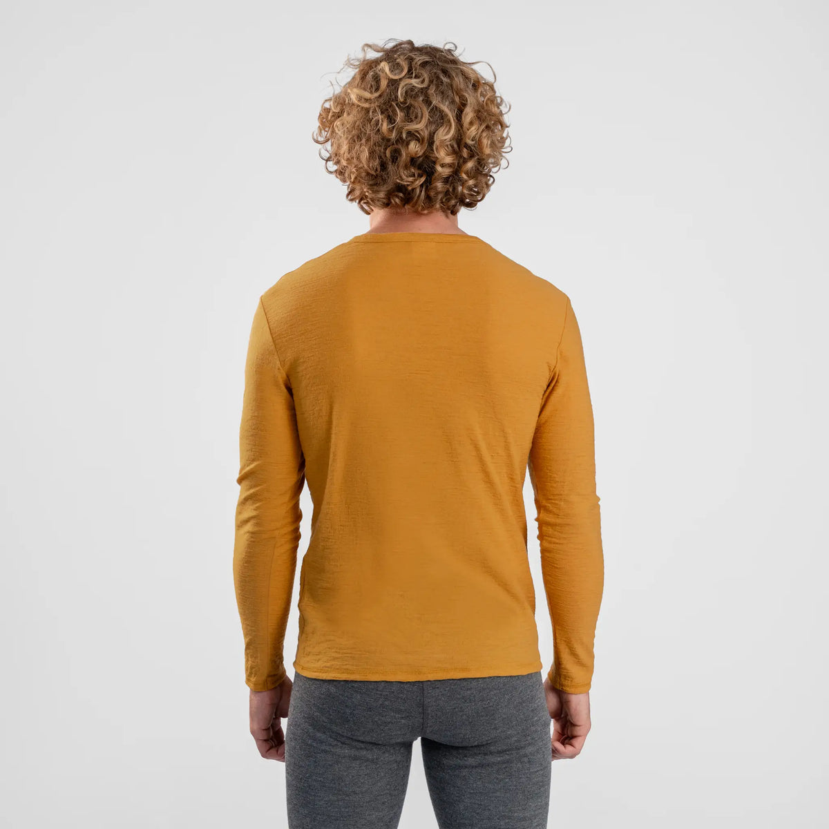 mens ultimate outdoor long sleeve tshirt color gold