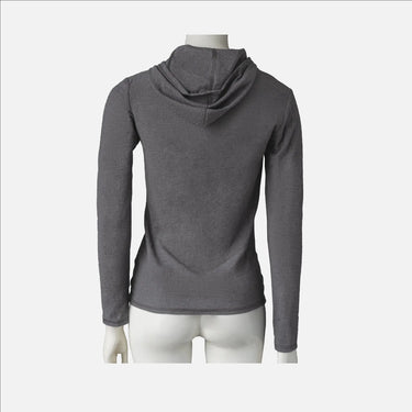 mens ultralight sun hoodie color gray