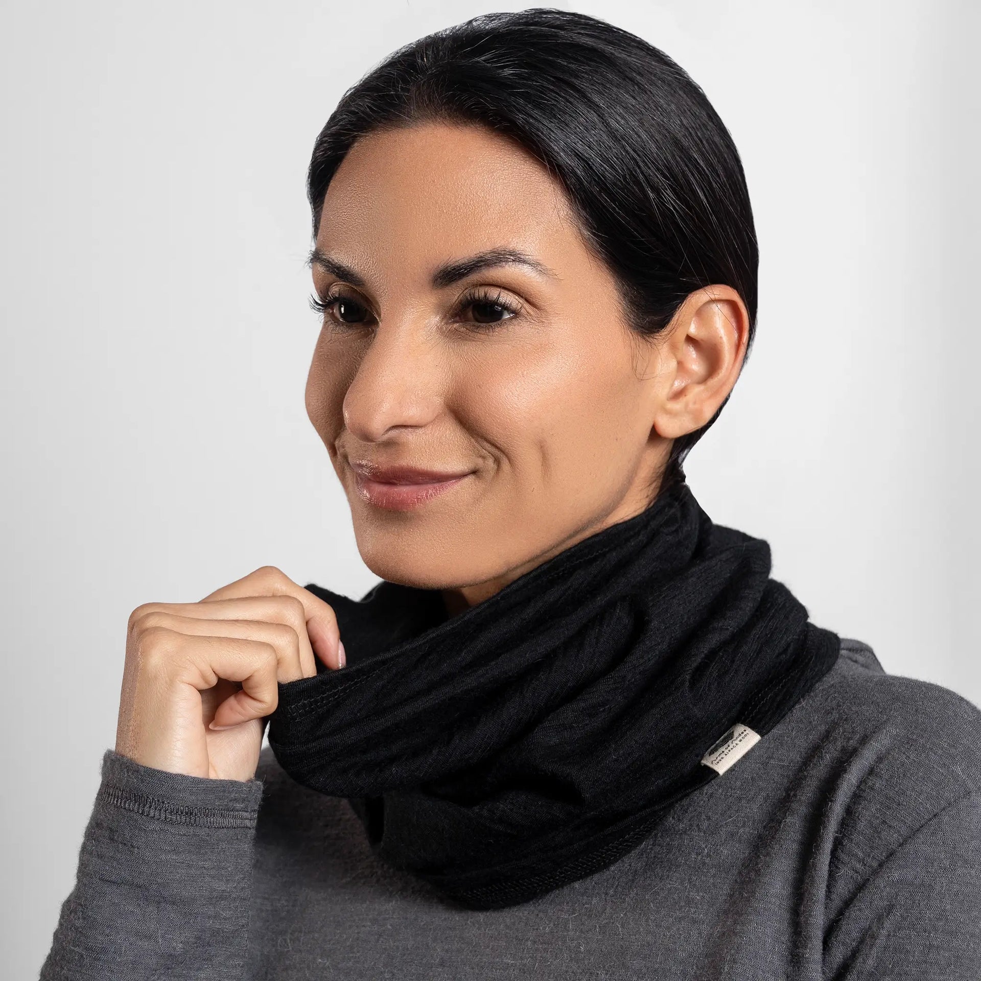 Alpaca Wool Neck Gaiter: 160 Ultralight Arms of Andes