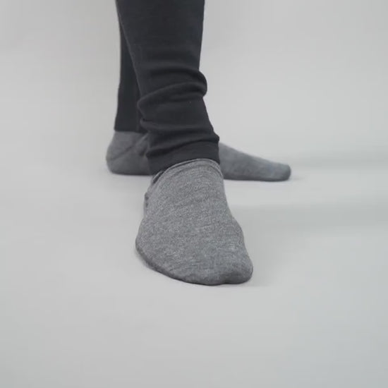 unisex slipper socks color black