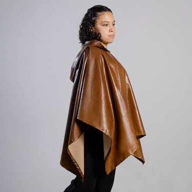 unisex eco friendly waterproof hooded rain poncho color undyed