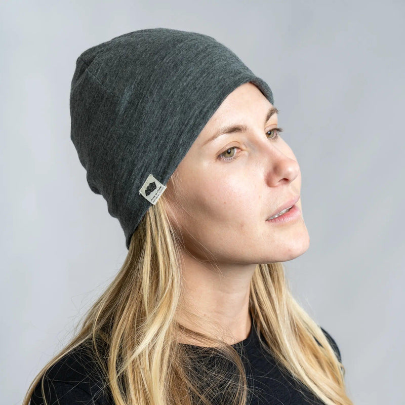 warmest beanie ultralight color gray