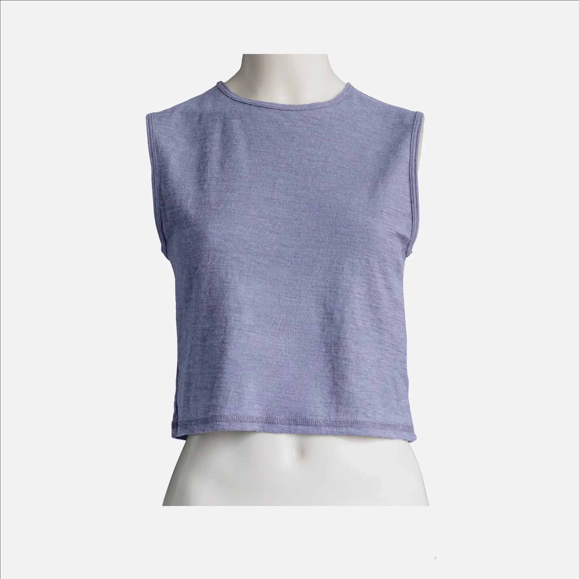 womens active comfort crop tank ultralight color lilac