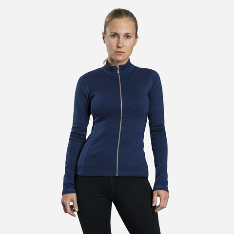 Women's Alpaca Wool Jacket: 420 Midweight Full-Zip