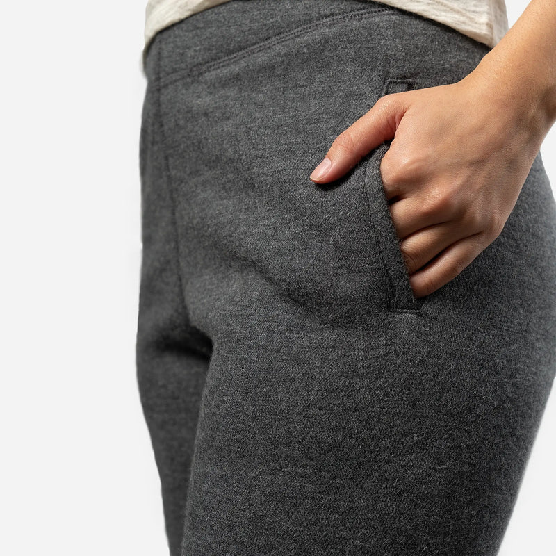 womens active comfort sweatpants midweight color gray