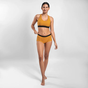 Women's Alpaca Wool Panties: 160 Ultralight color Gold