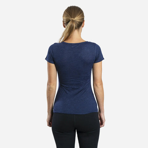 Women's Alpaca Wool Shirt: 160 Ultralight V-Neck