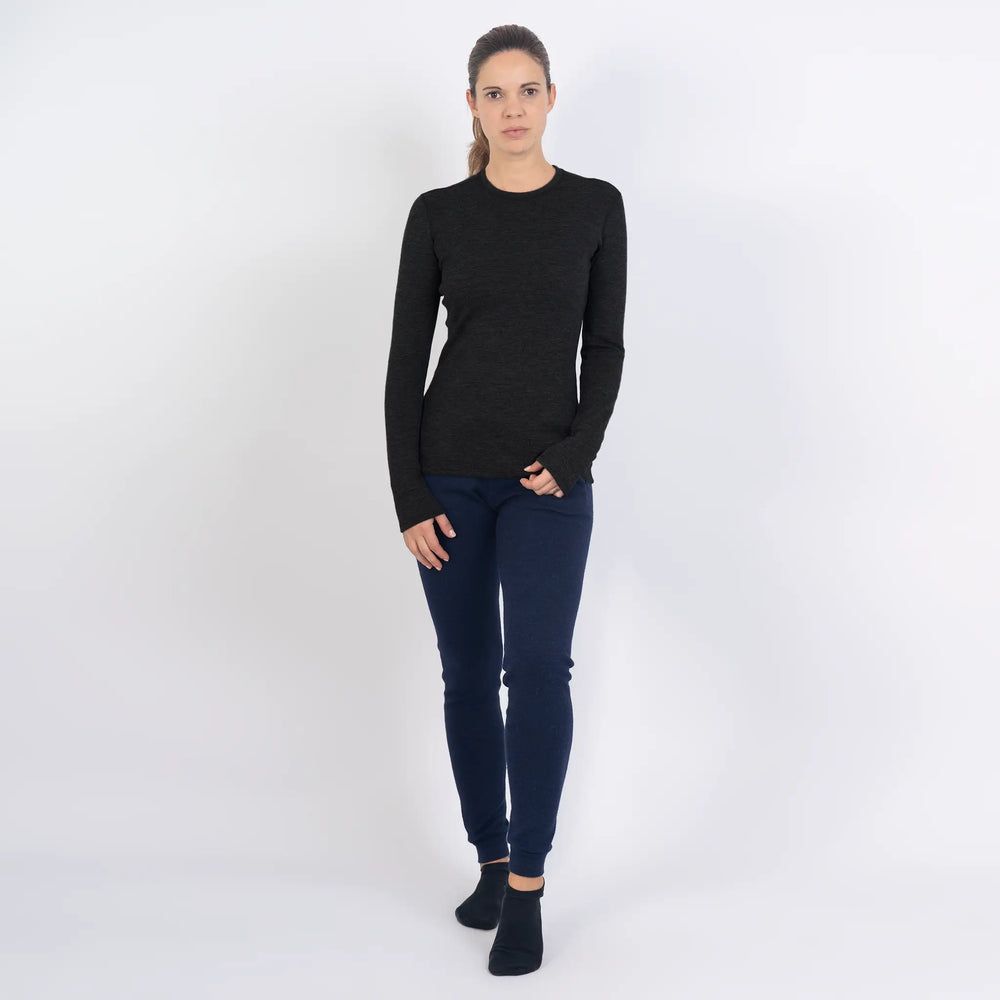 Women's Alpaca Wool Sweater: 420 Midweight