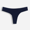 Women's Alpaca Wool Thong: 160 Ultralight color navy blue