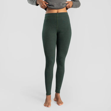 womens antiodor leggings lightweight color dark teal