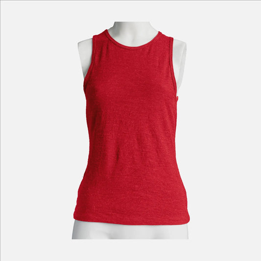 womens antiodor tank top ultralight color red
