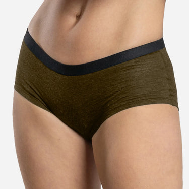 womens breathable panties ultralight color green