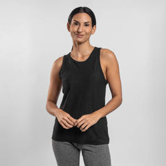 Women's Alpaca Wool Running Tank Top: 110 Featherweight