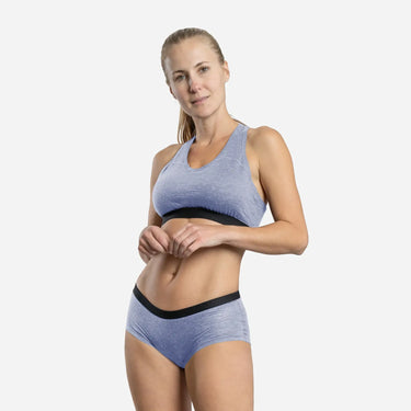 womens breathable sports bra ultralight color lilac
