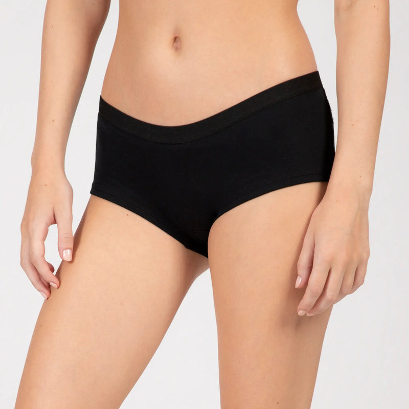 womens comfortable fit panties color black