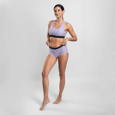 Women's Alpaca Wool Panties: 160 Ultralight color Lilac