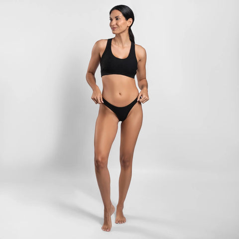 Women's Alpaca Wool Thong: 160 Ultralight