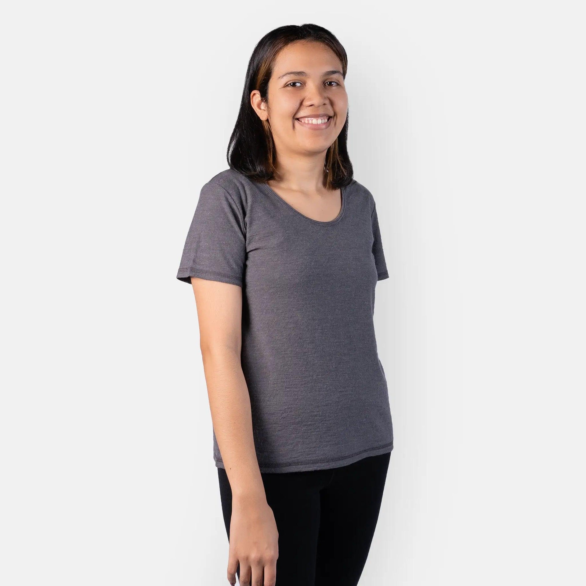 Alpaca Wool Hiking T Shirt 160 Ultralight Relaxed Fit