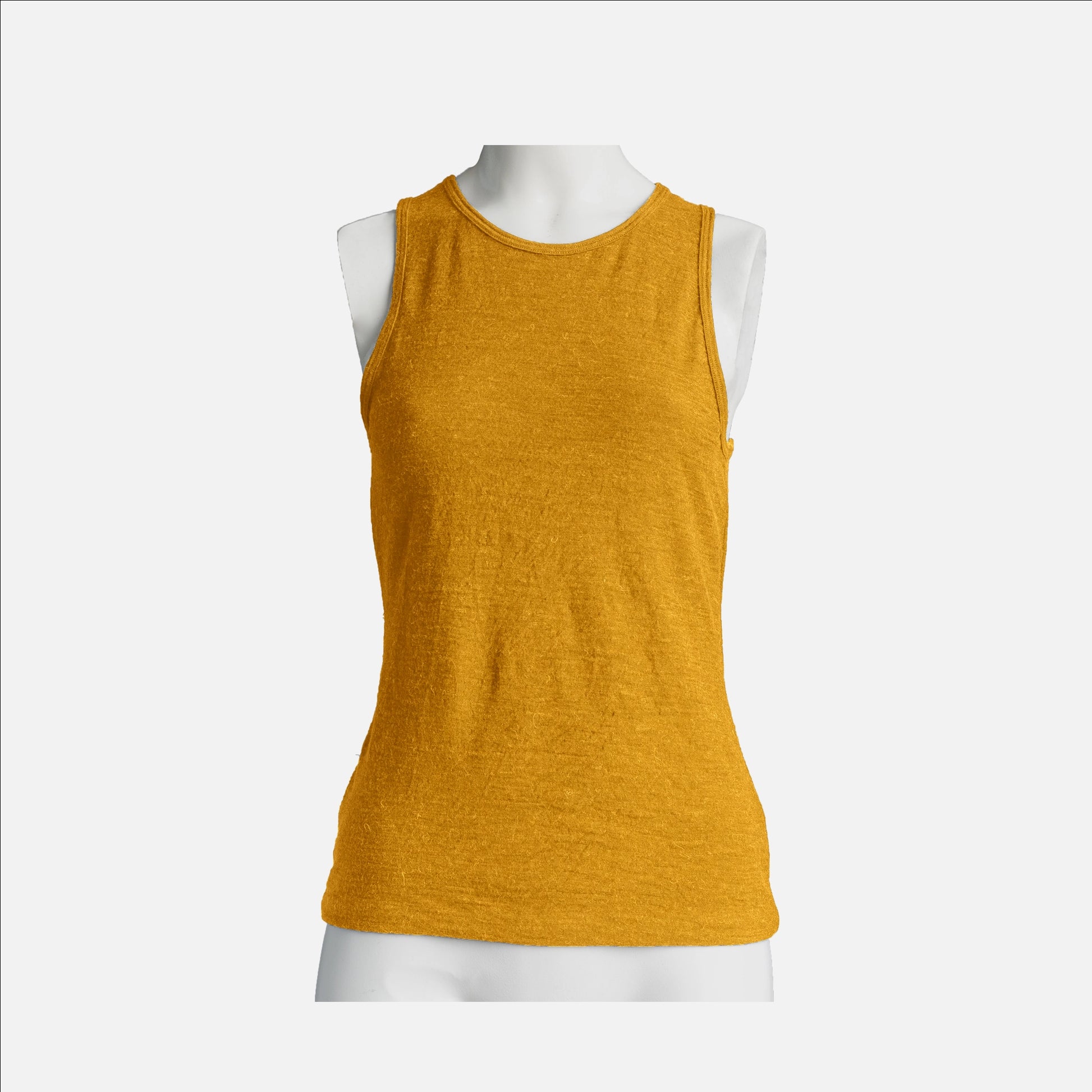 womens eco friendly tank top ultralight color gold
